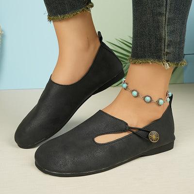 Hazel | Retro Non-Slip Orthopedic Flats