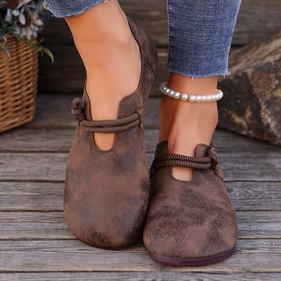 Pamela | Retro Style Slip-On Orthopedic Loafers