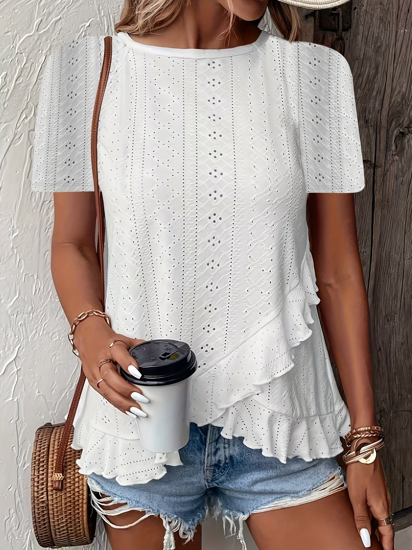 Felicity | Soft Ruffle Top