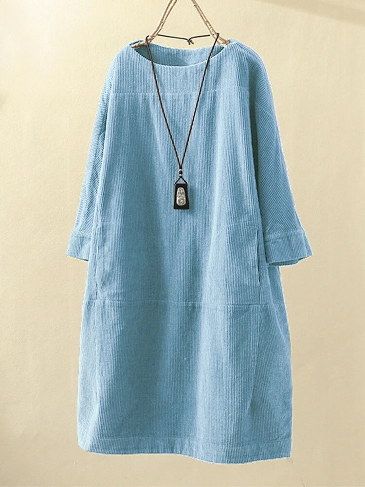 Mira | Corduroy Tunic Dress