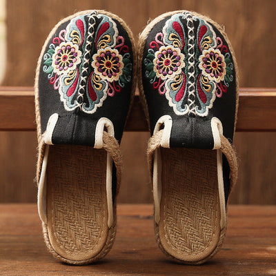 Carlota | Floral Orthopedic Mules