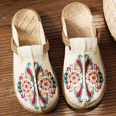 Carlota | Floral Orthopedic Mules
