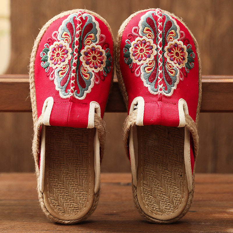 Carlota | Floral Orthopedic Mules