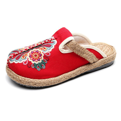 Carlota | Floral Orthopedic Mules