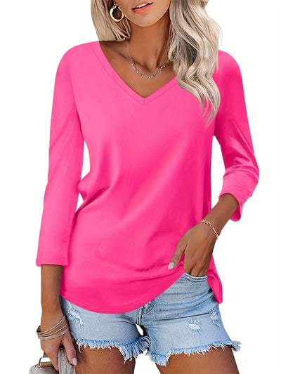 Dakota | Classic V-Neck Top