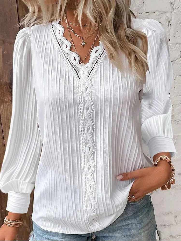 Bridget | Long Sleeve Casual Blouse