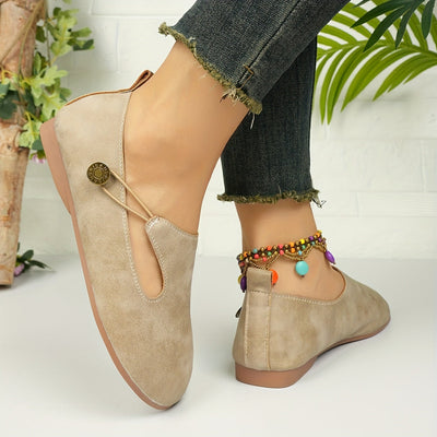 Hazel | Retro Non-Slip Orthopedic Flats