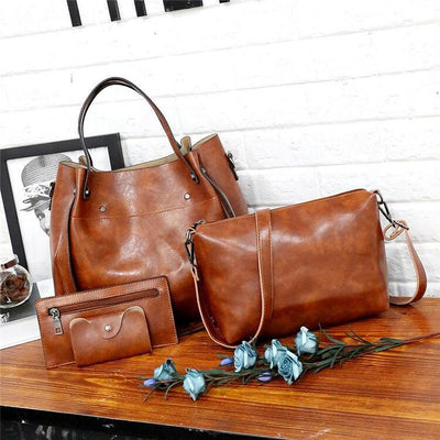 Rebecca | Stylish Retro 4-Piece Bag Set