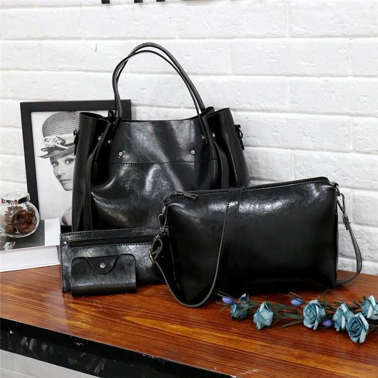 Rebecca | Stylish Retro 4-Piece Bag Set