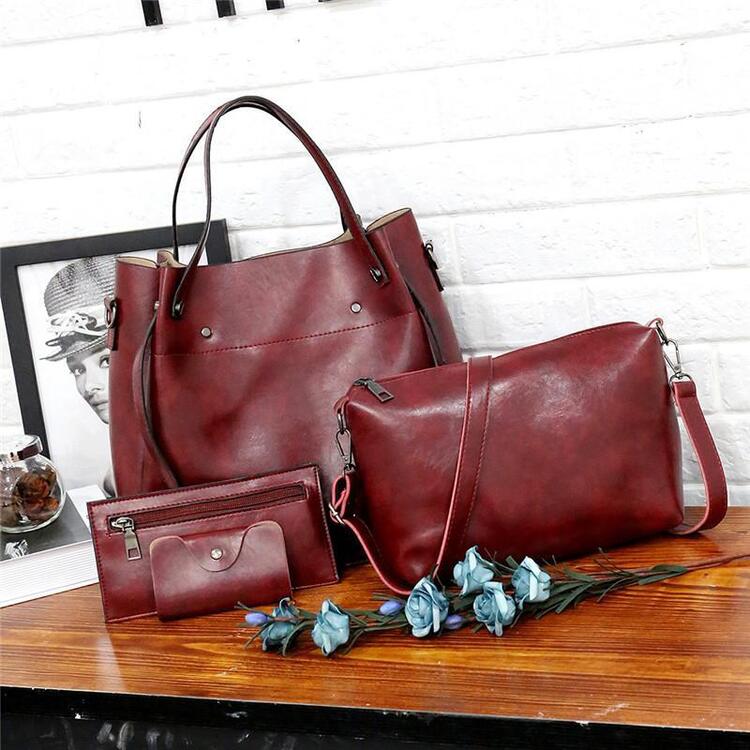 Rebecca | Stylish Retro 4-Piece Bag Set