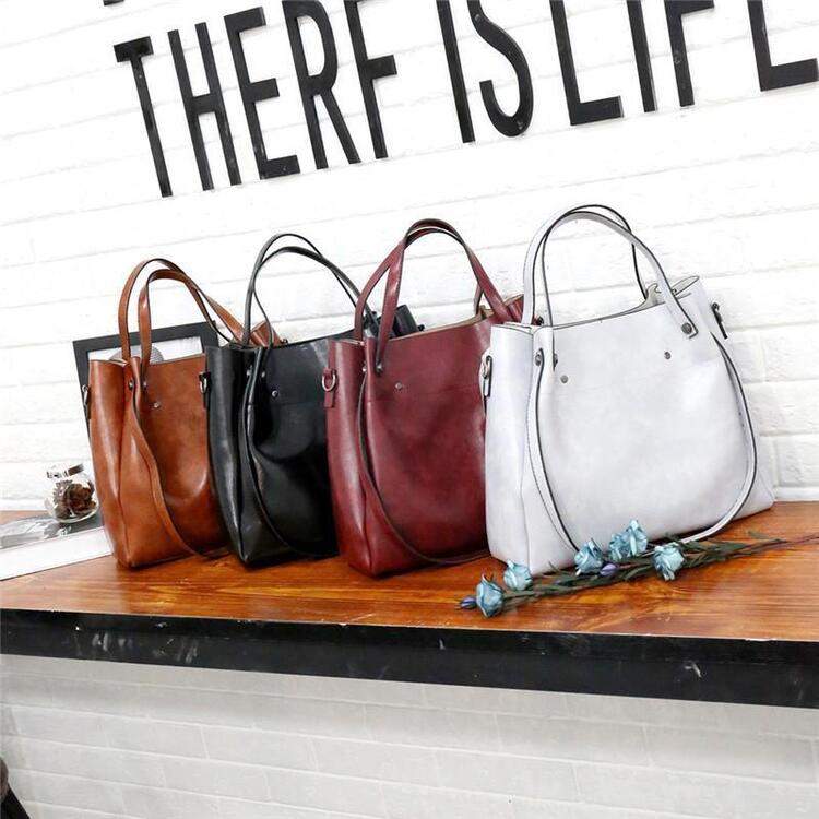 Rebecca | Stylish Retro 4-Piece Bag Set