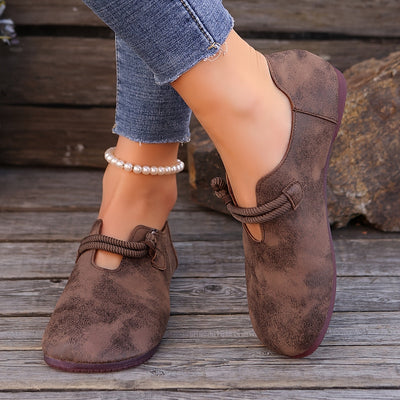 Pamela | Retro Style Slip-On Orthopedic Loafers