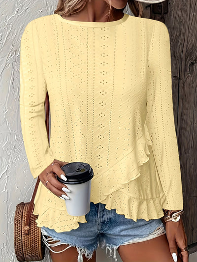Sage | Chic Ruffle Top