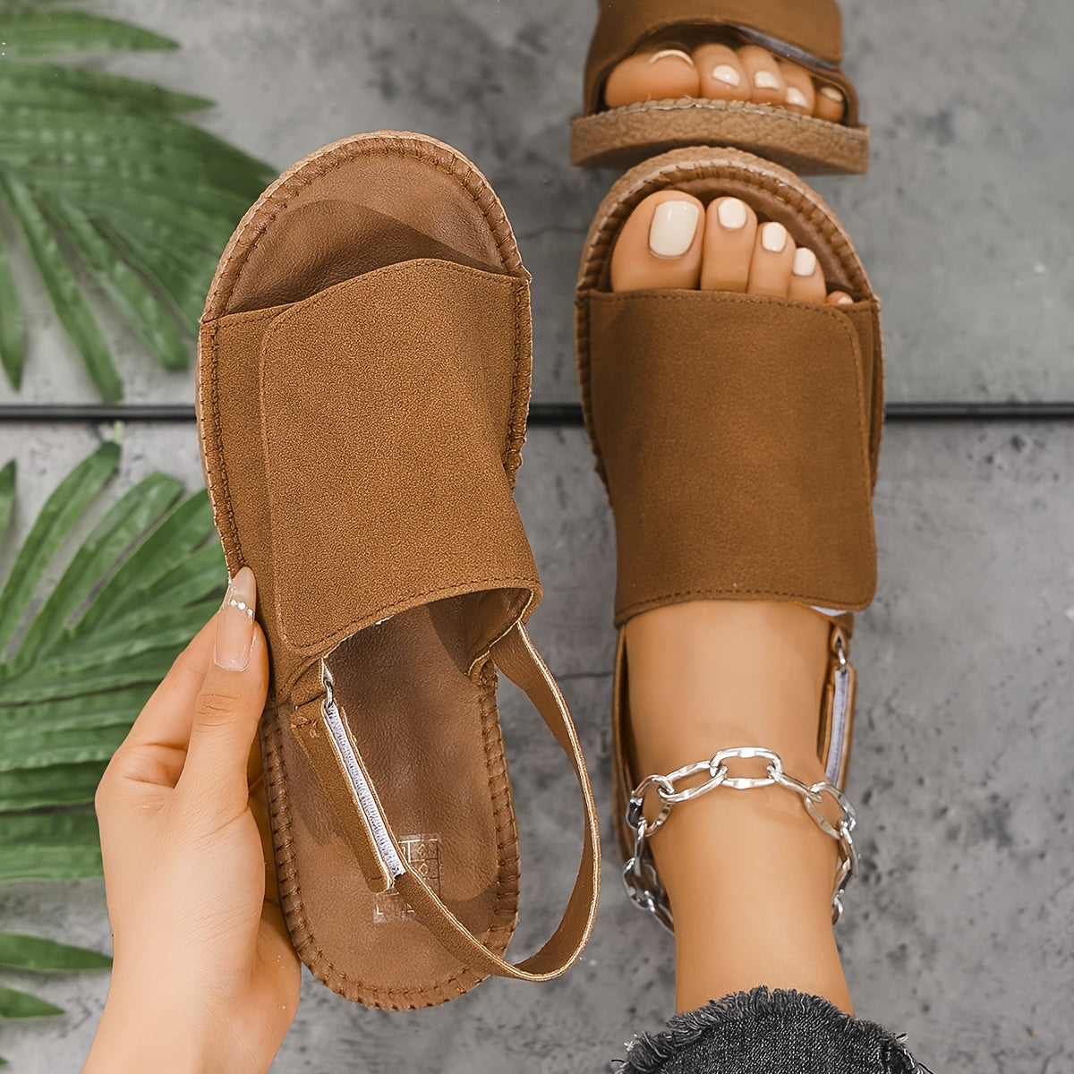 Virginia | Adjustable Orthopedic Flat Sandals