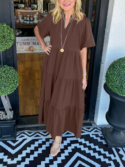 Zelda | Comfortable Tiered Dress