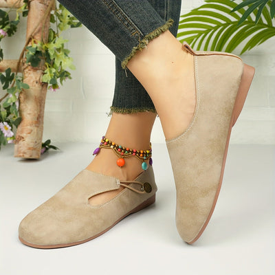 Hazel | Retro Non-Slip Orthopedic Flats