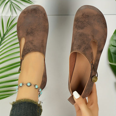 Hazel | Retro Non-Slip Orthopedic Flats