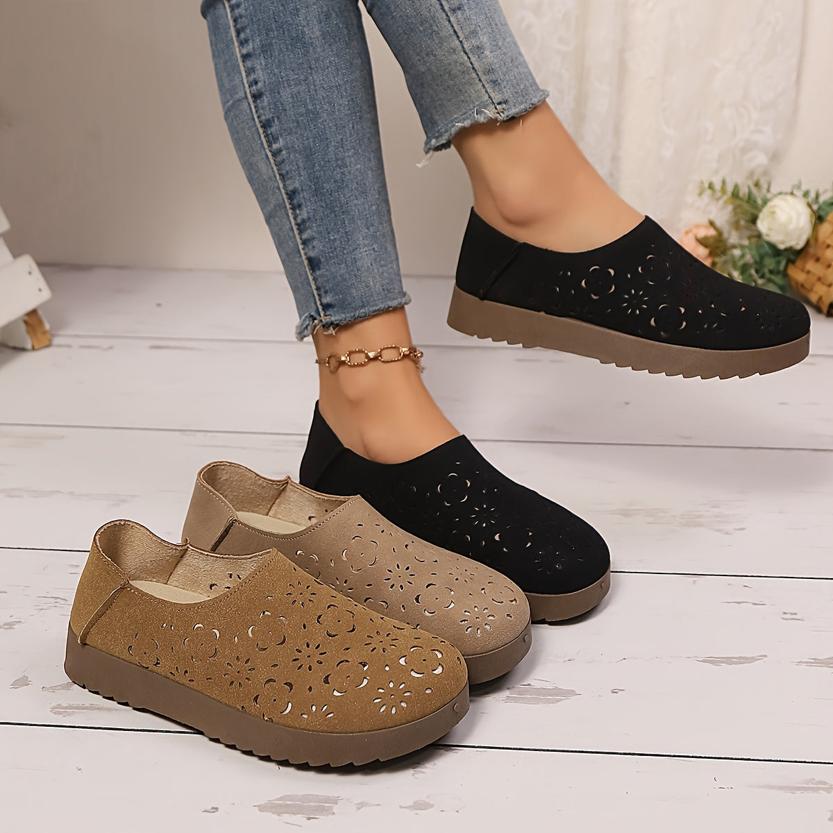 Tatiana | Breathable Orthopedic Mesh Slip-On Loafers