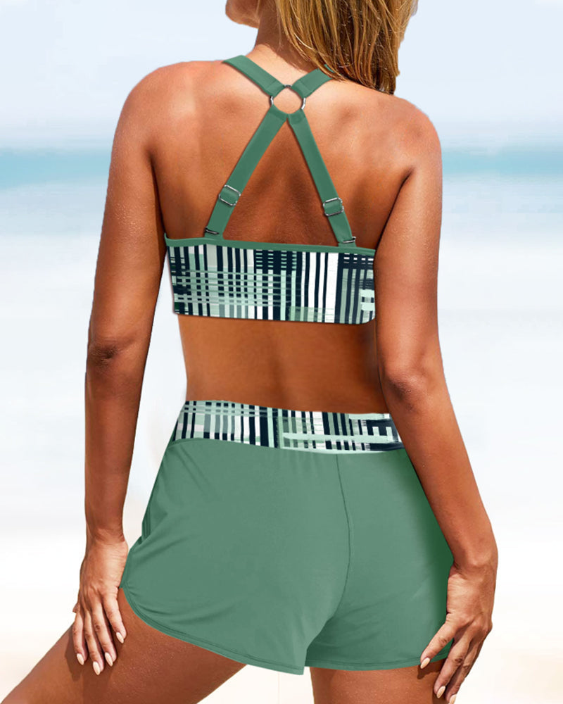 Nina | Ribbed High-Waisted Bikini