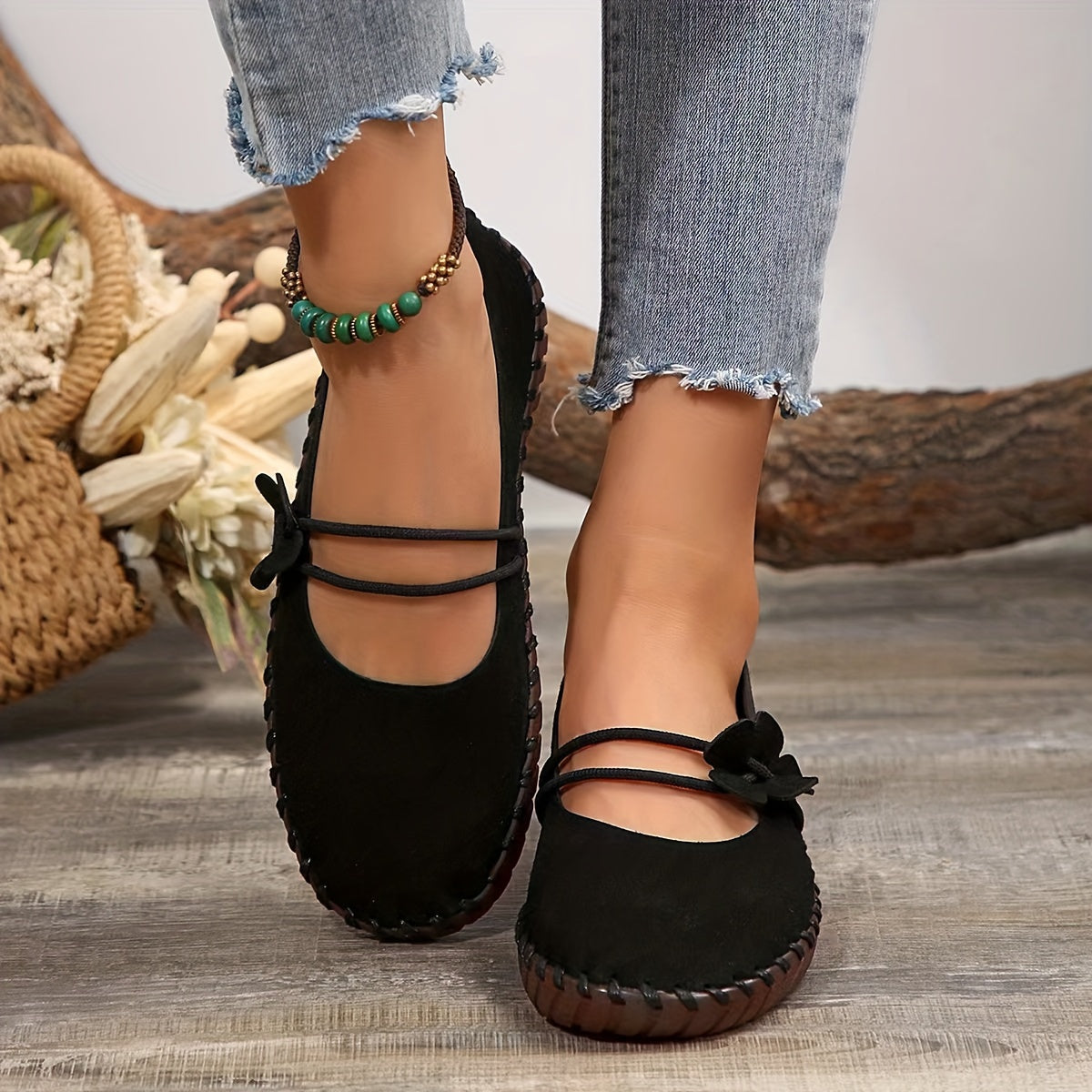 Freya | Stitched Casual Orthopedic Loafers