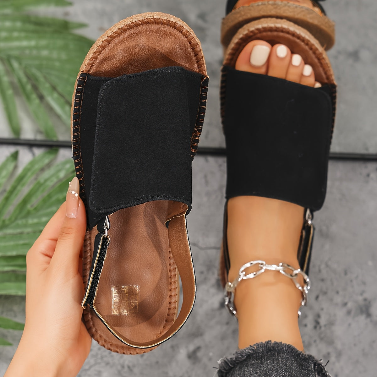 Virginia | Adjustable Orthopedic Flat Sandals