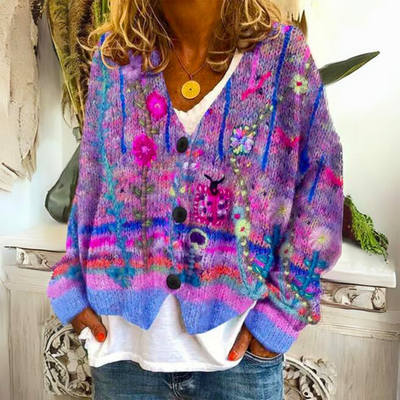 Evonna | Colorful Sweater