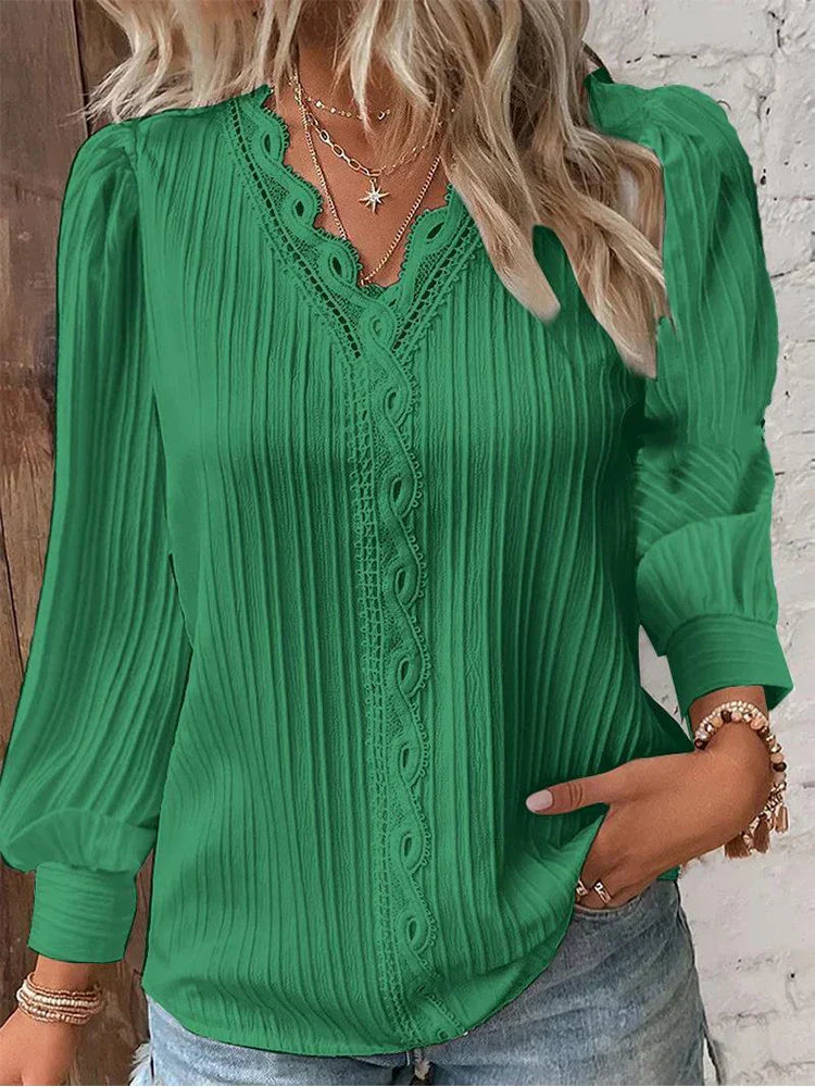 Bridget | Long Sleeve Casual Blouse