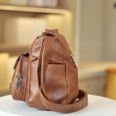 Elanor | Retro Multi Pockets Crossbody Bag