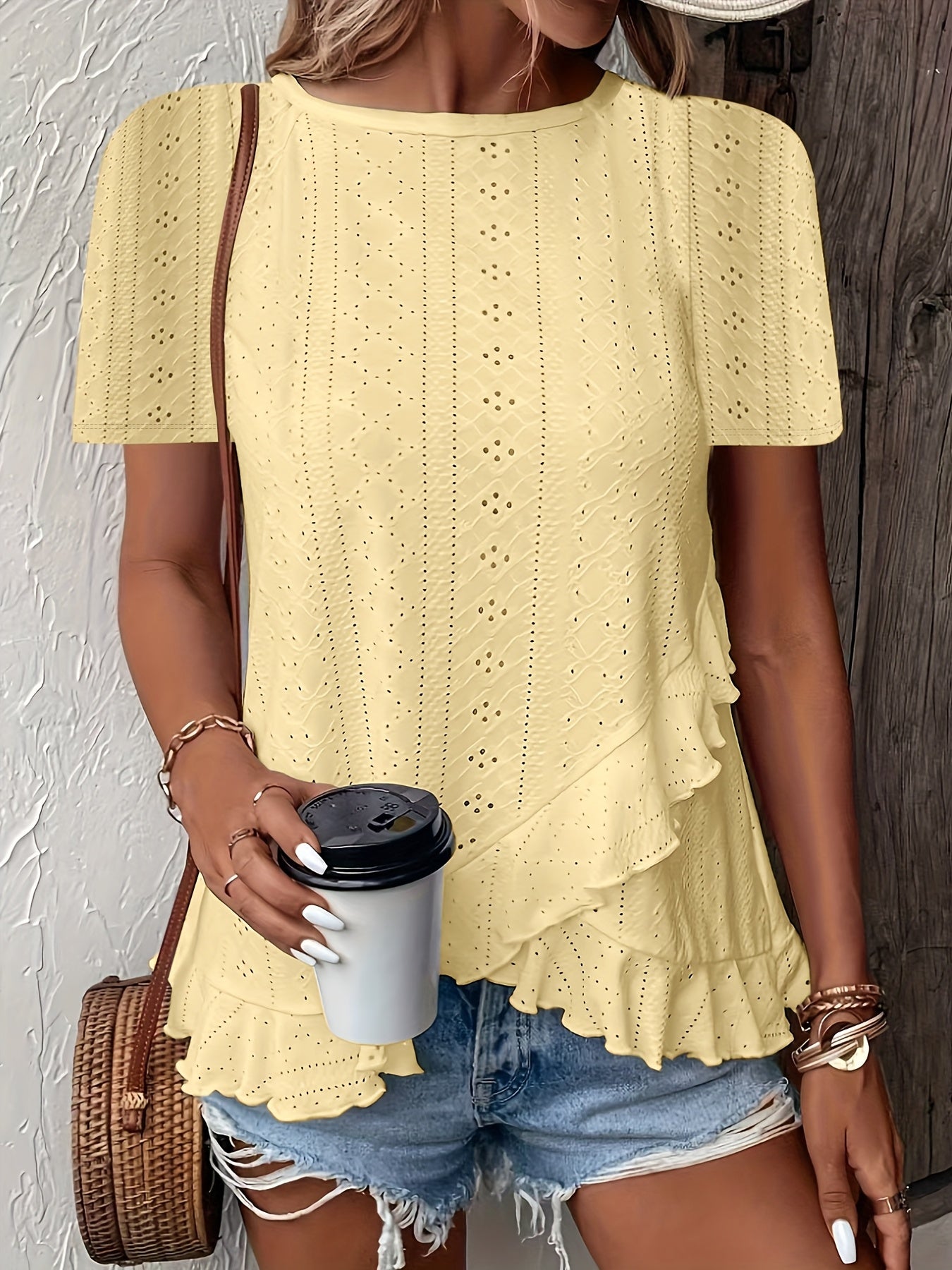 Felicity | Soft Ruffle Top