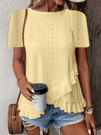Felicity | Soft Ruffle Top
