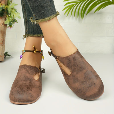 Hazel | Retro Non-Slip Orthopedic Flats