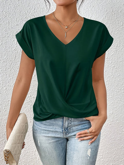 Tammana | Casual T-Shirt With V Neckline