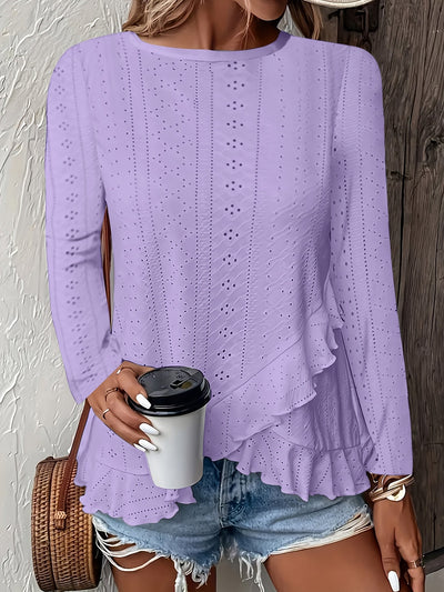 Sage | Chic Ruffle Top