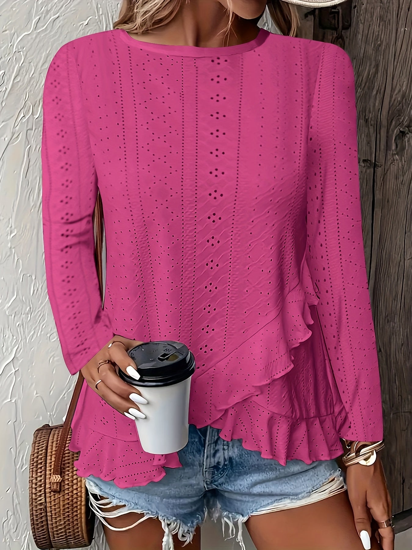 Sage | Chic Ruffle Top