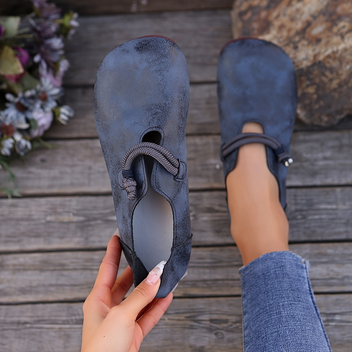 Pamela | Retro Style Slip-On Orthopedic Loafers
