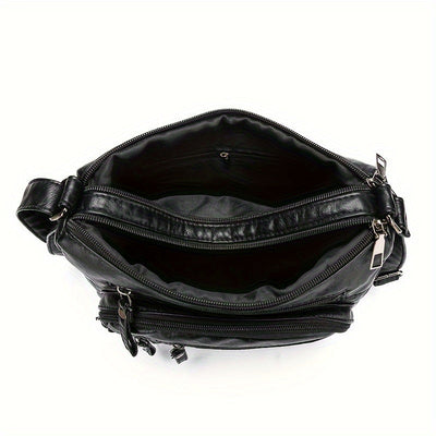 Vera | Multi Zipper Crossbody Bag