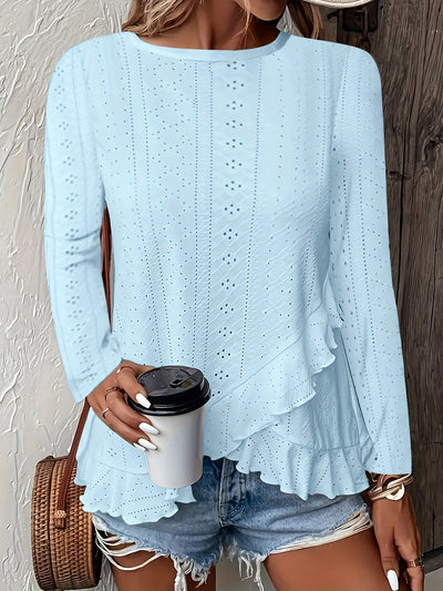 Sage | Chic Ruffle Top