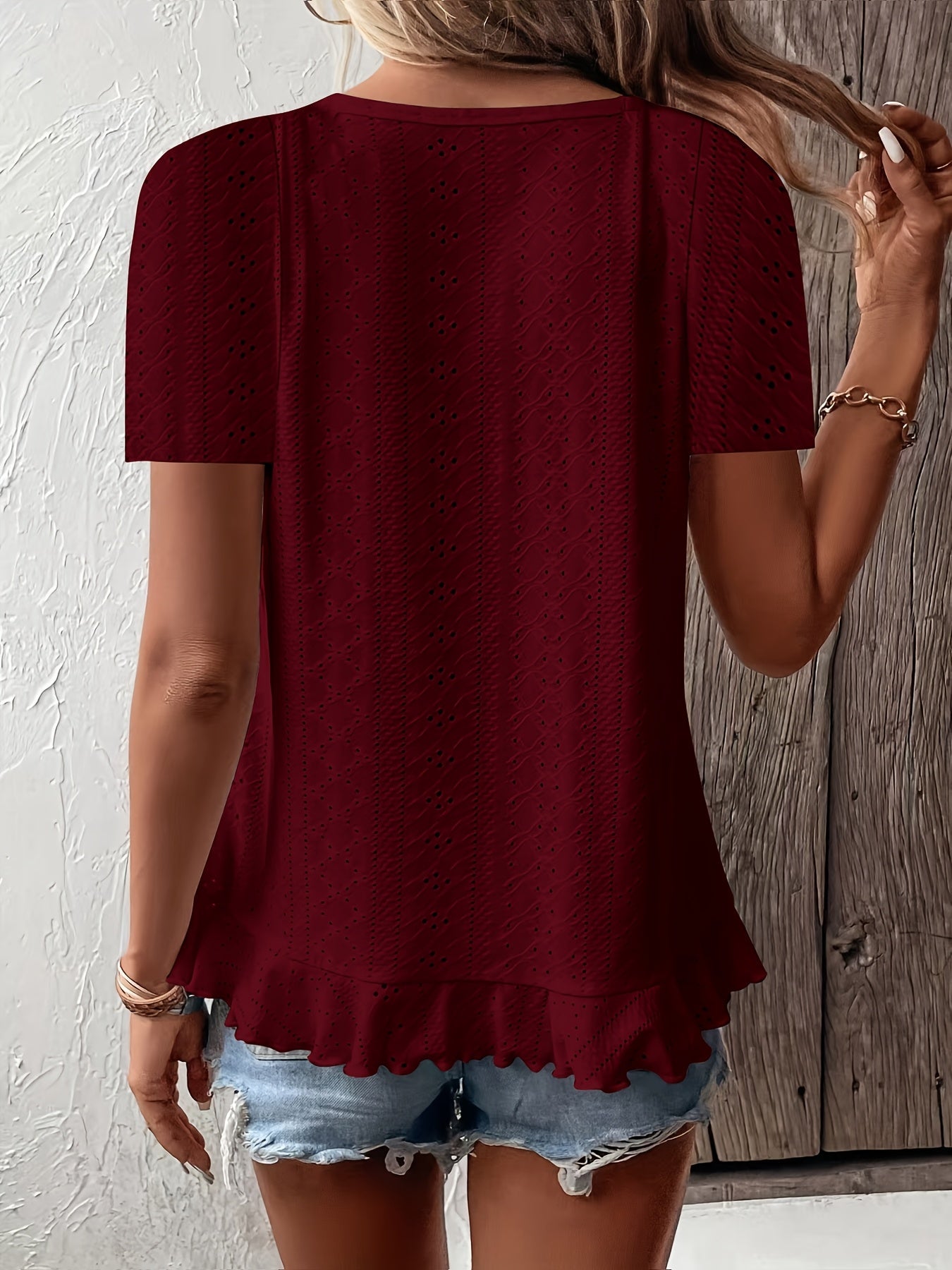 Felicity | Soft Ruffle Top