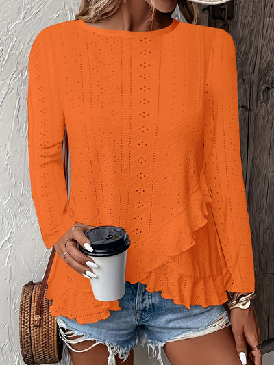 Sage | Chic Ruffle Top