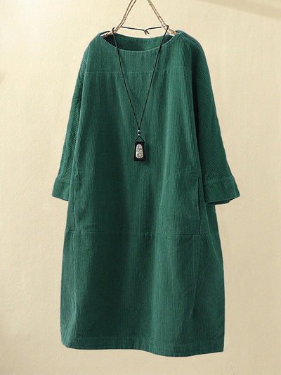 Mira | Corduroy Tunic Dress