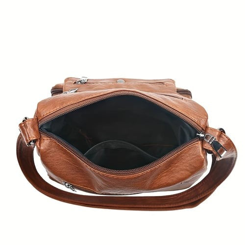 Elanor | Retro Multi Pockets Crossbody Bag