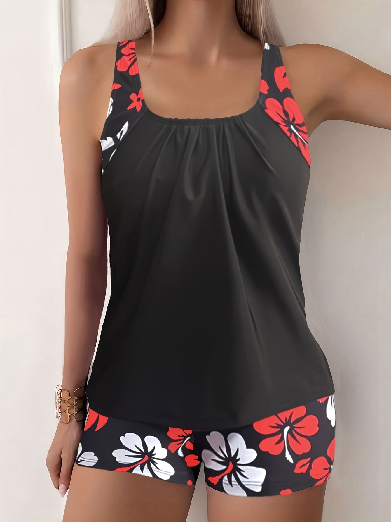 Nina | Floral Comfort Tankini Set