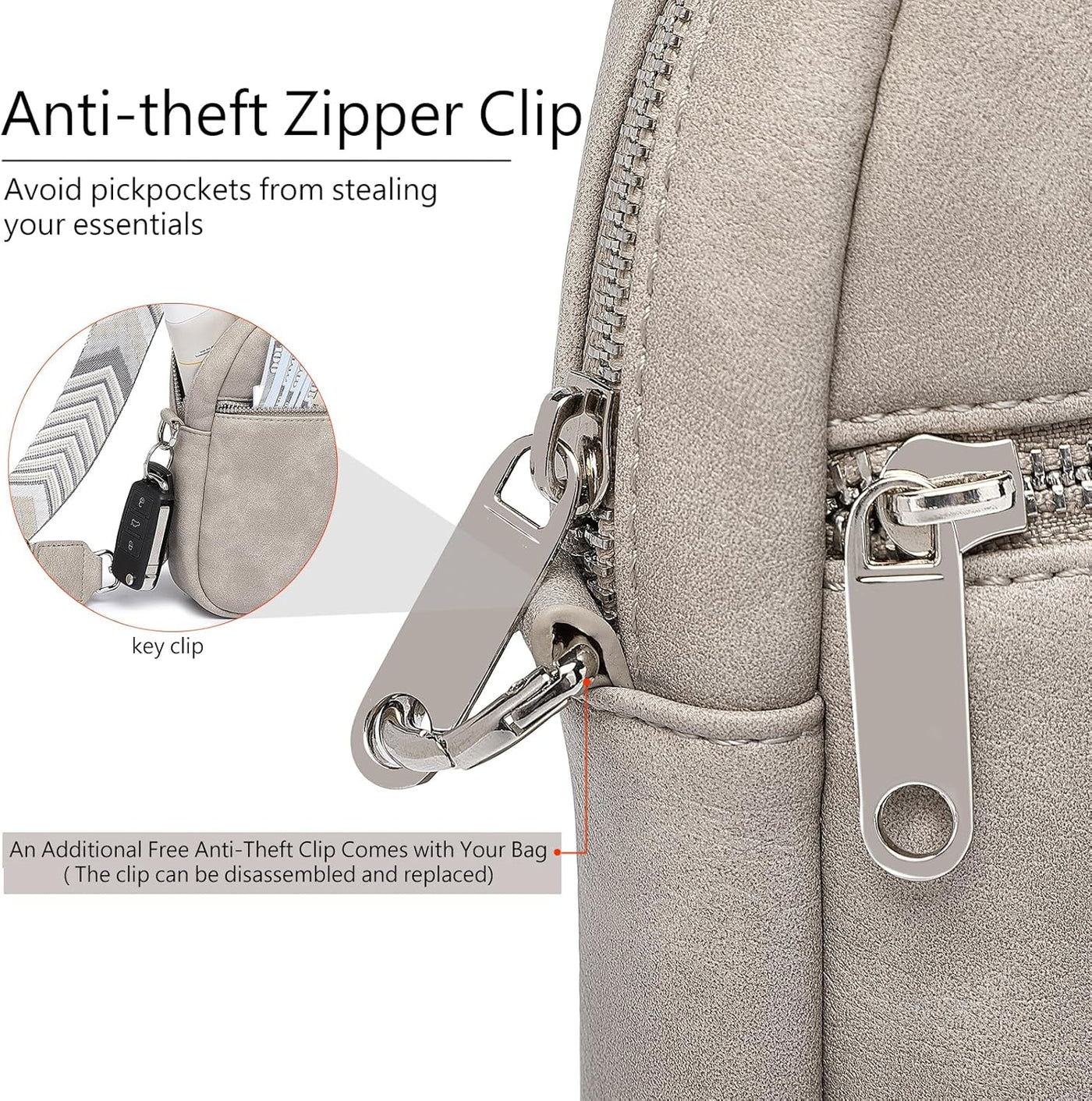 Cassidy | Anti-Theft Mini Crossbody Bag
