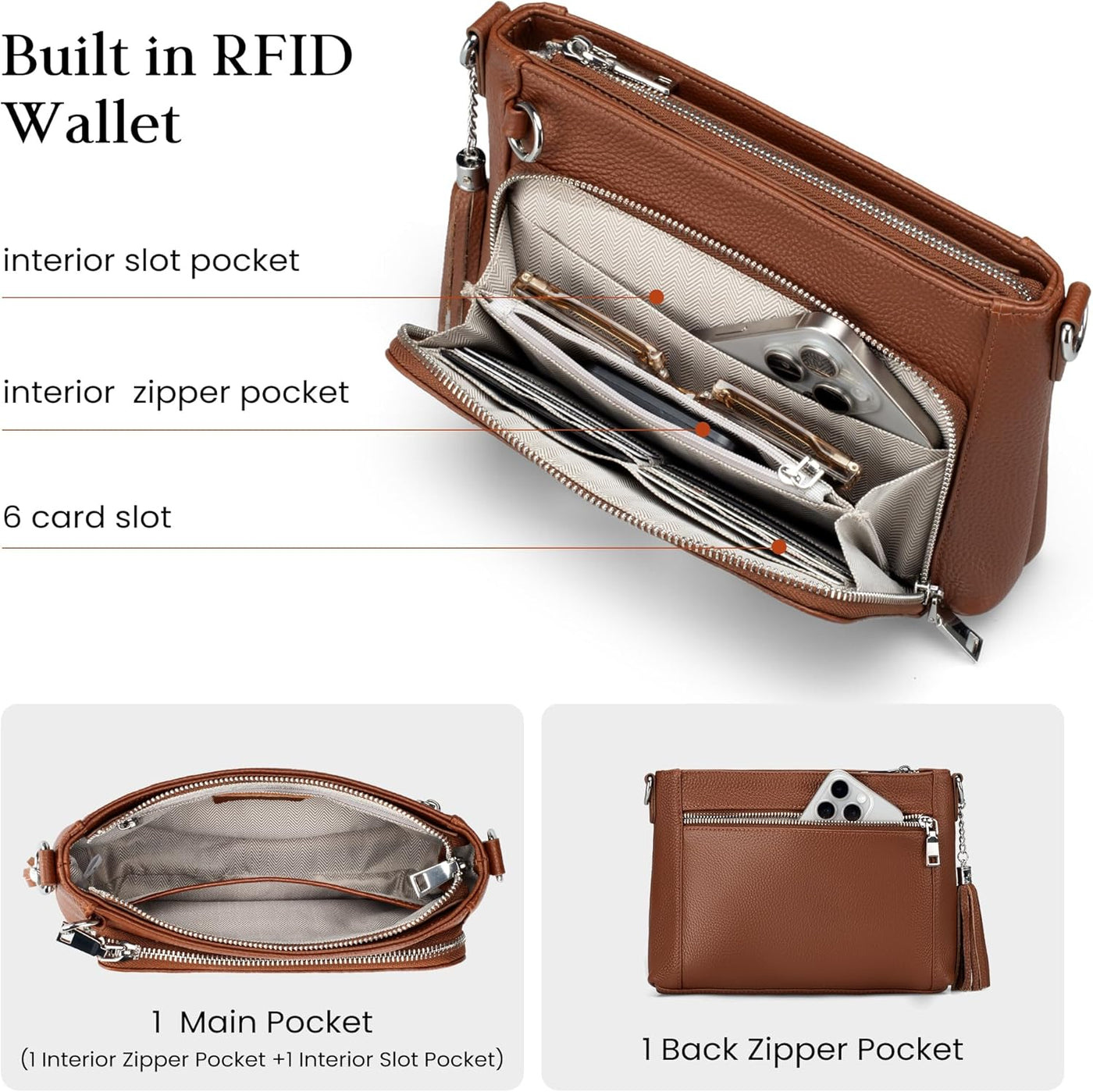 Sheila | Anti-Theft Crossbody Bag