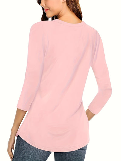 Dakota | Classic V-Neck Top