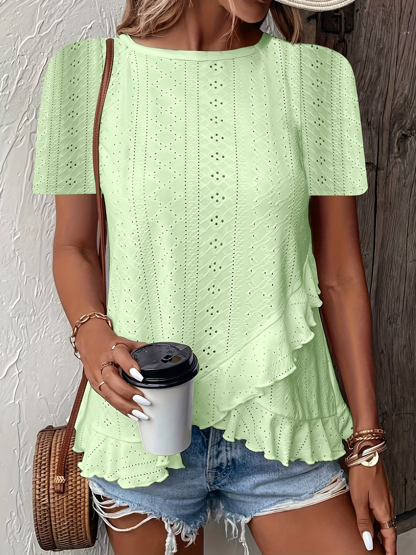 Felicity | Soft Ruffle Top