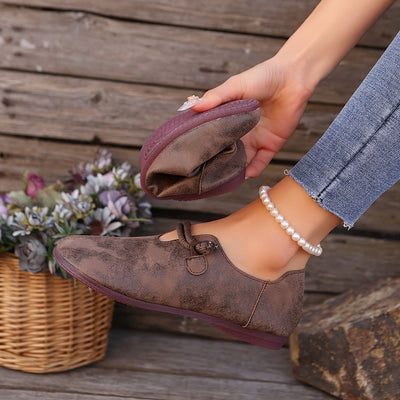 Pamela | Retro Style Slip-On Orthopedic Loafers