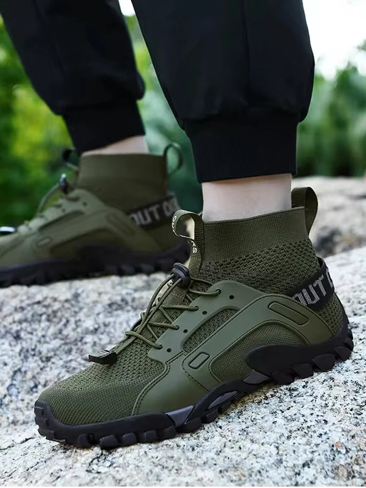 Outdoor Water Shoes Aqua Shoes Male Quick-Drying Anti-Slip Sneakers Mountain Hiking Swimming Water Shoes Soft Casual Sneakers