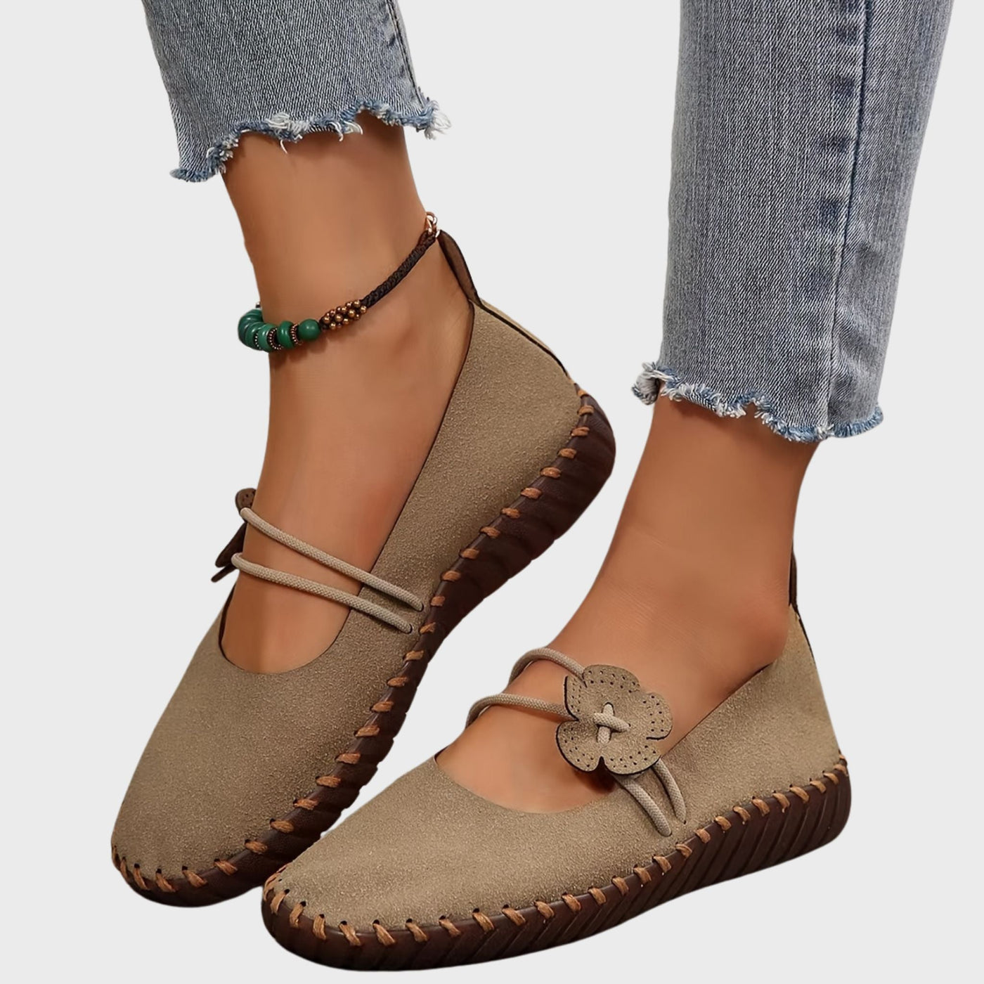 Freya | Stitched Casual Orthopedic Loafers