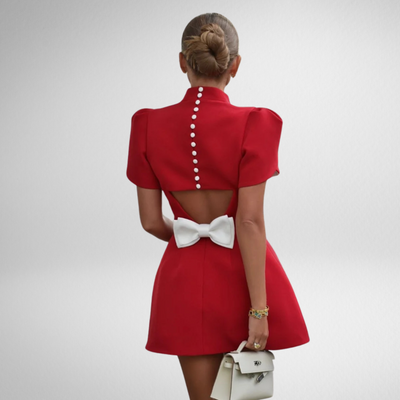 Laila | Sophisticated Red Dress